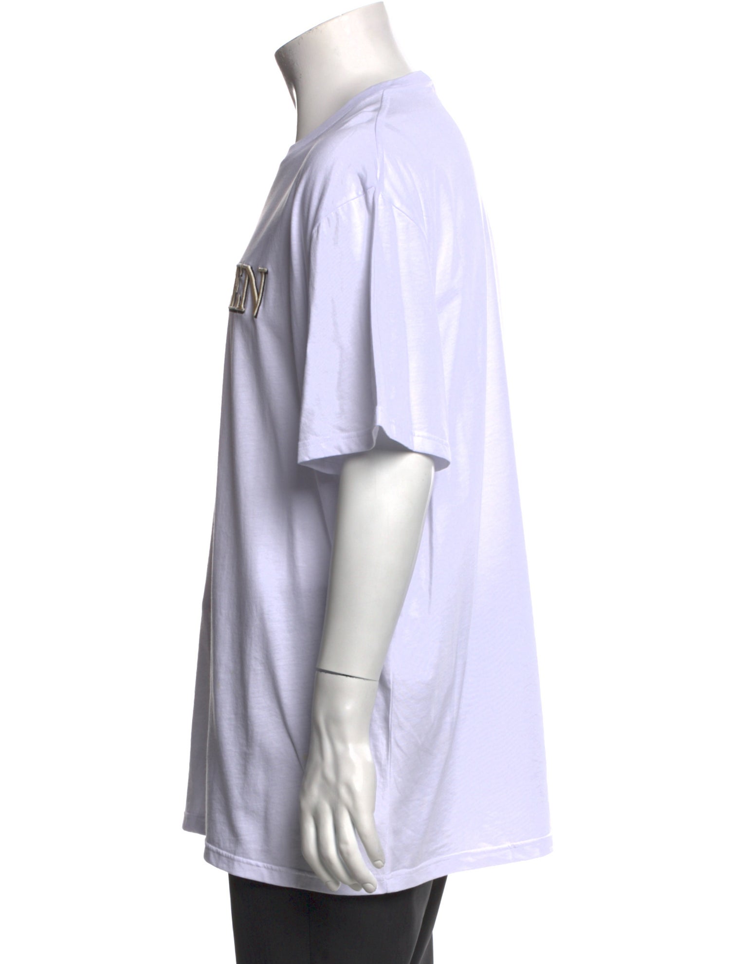 Alexander McQueen Graphic Print Crew Neck T-Shirt