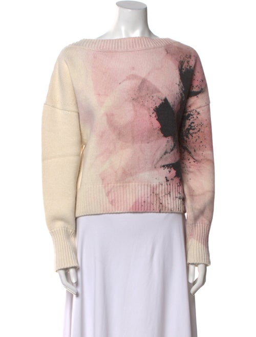 Alexander McQueen Wool Printed Sweater