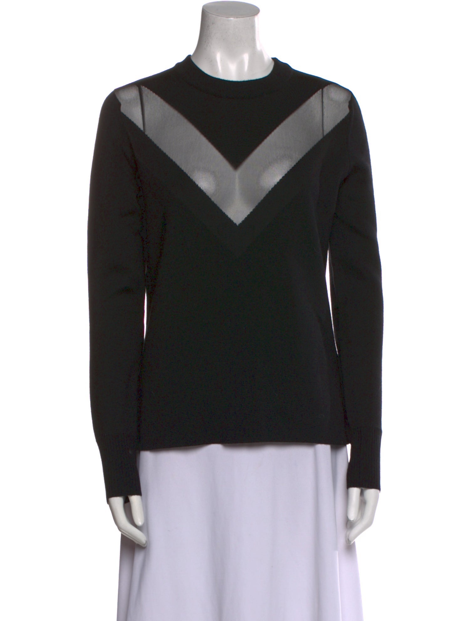 Alexander McQueen Wool Crew Neck Sweatshirt