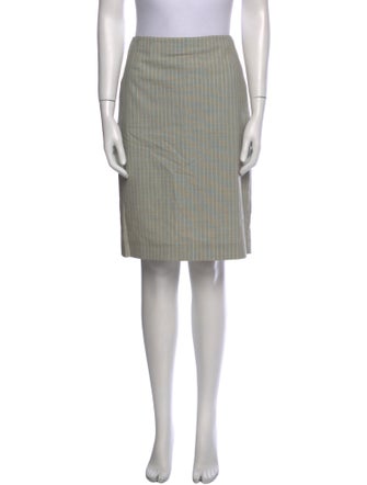 Alexander McQueen Virgin Wool Knee-Length Skirt
