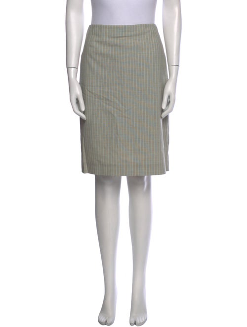 Alexander McQueen Virgin Wool Knee-Length Skirt