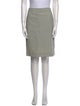 Alexander McQueen Virgin Wool Knee-Length Skirt