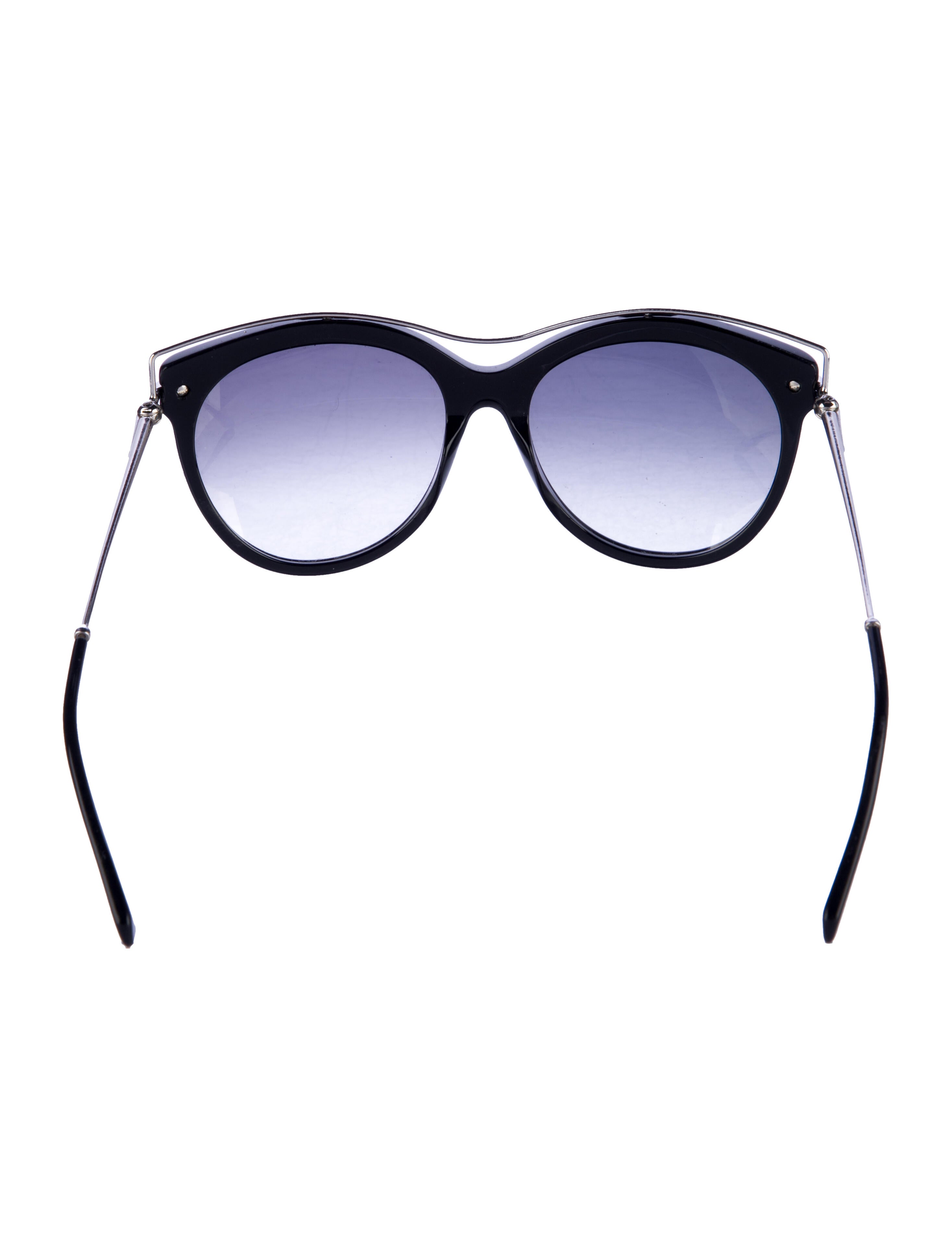 Alexander McQueen Cat-Eye Gradient Sunglasses