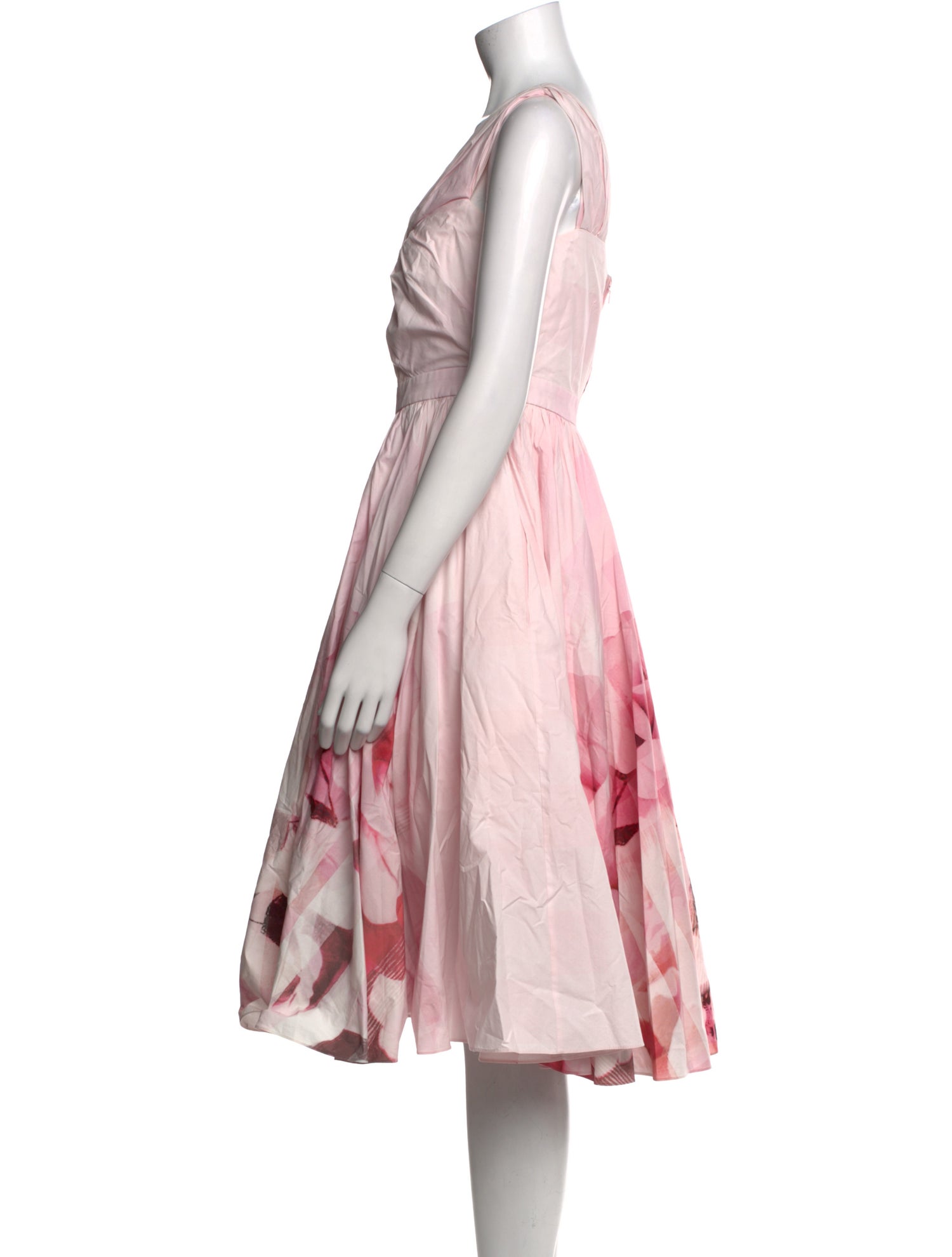 Alexander McQueen 2021 Midi Length Dress