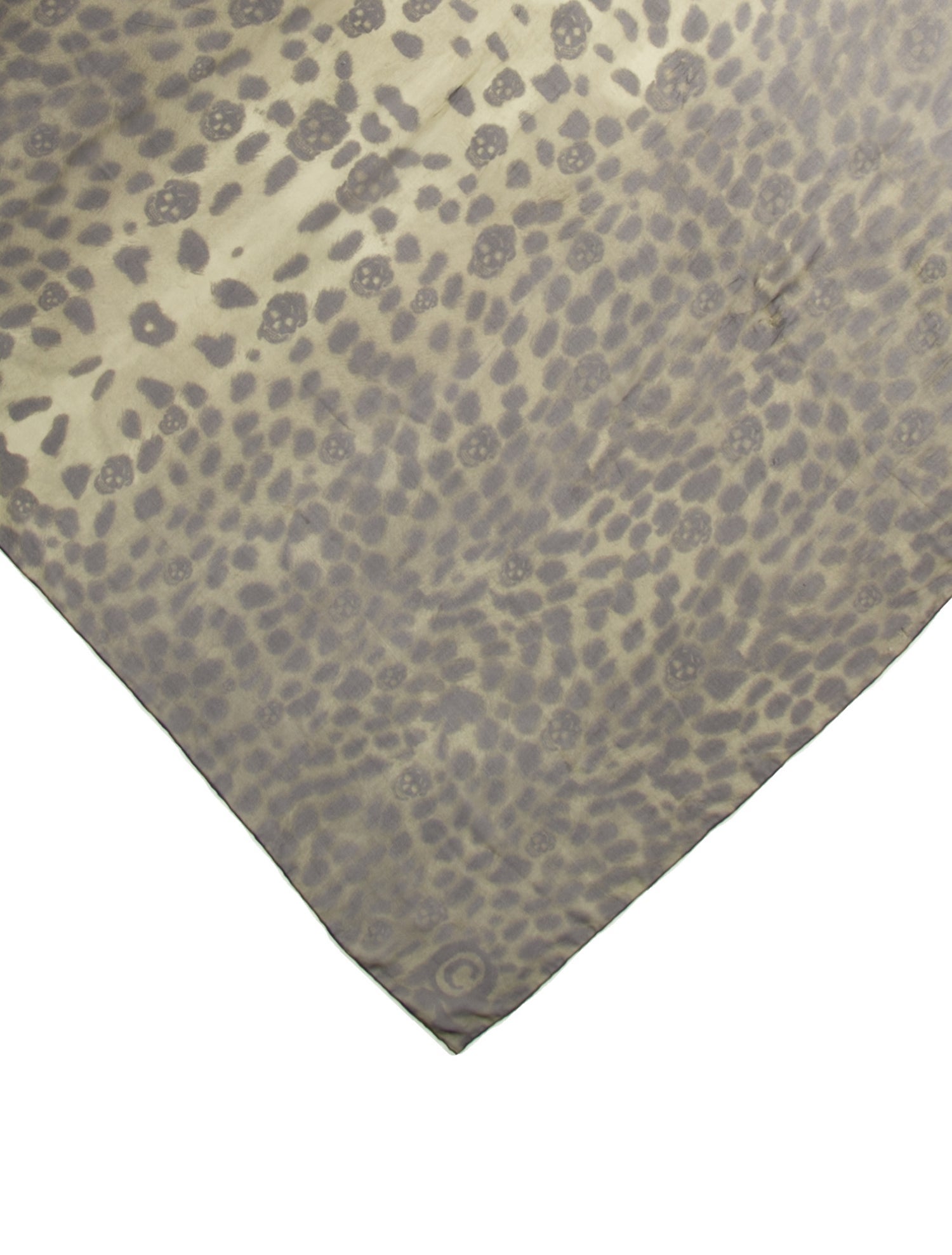 Alexander McQueen Silk Animal Print Scarf
