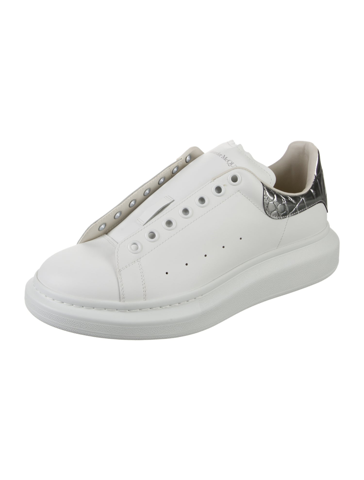 Alexander McQueen Leather Chunky Sneakers