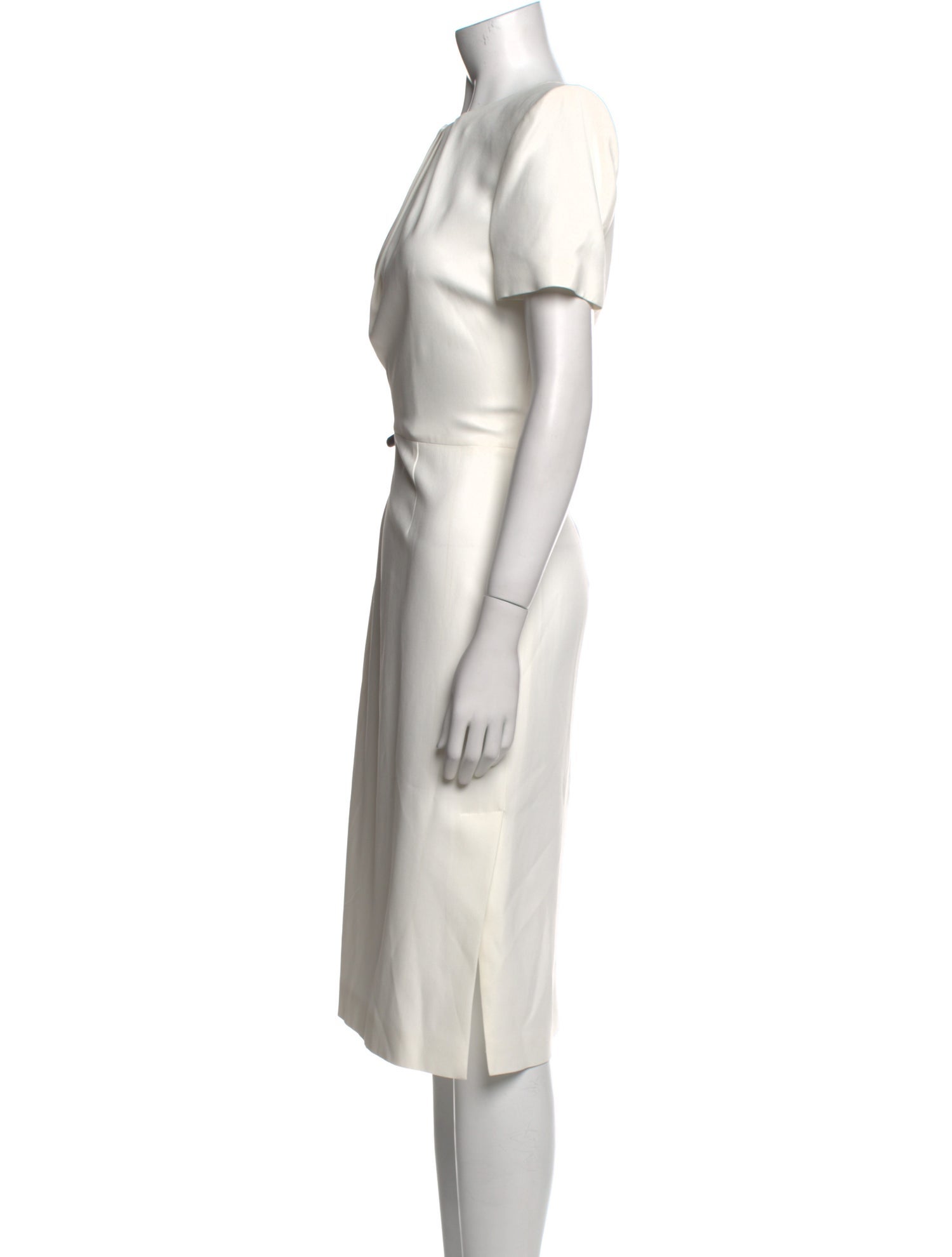 Alexander McQueen Crew Neck Midi Length Dress w/ Tags