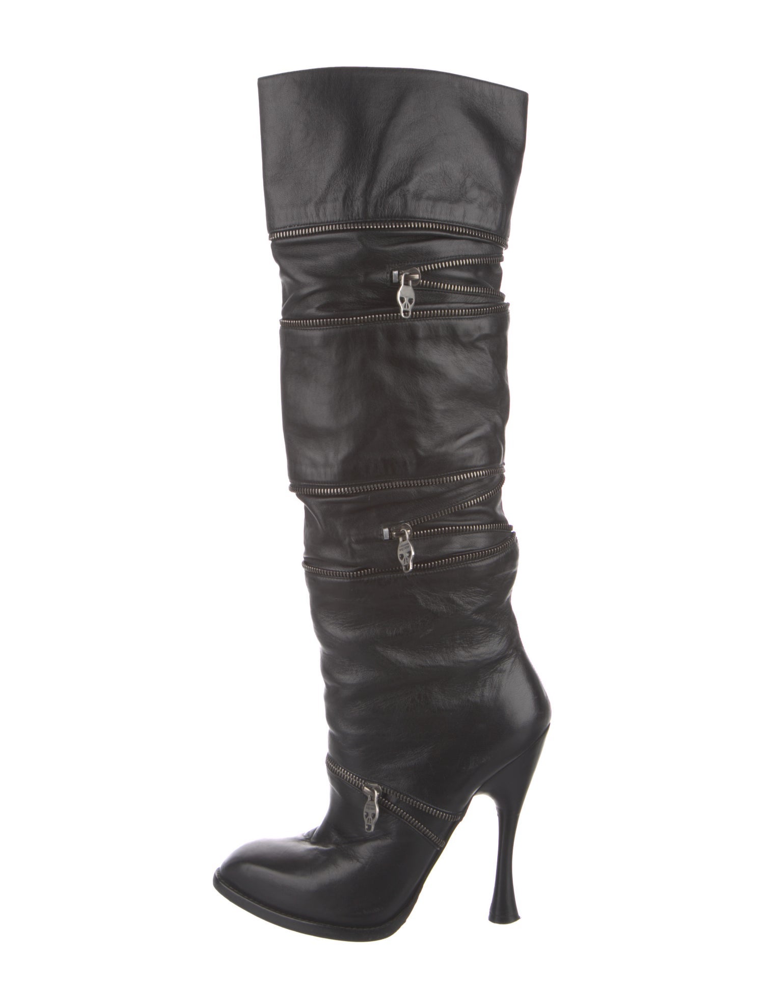 Alexander McQueen Leather Boots