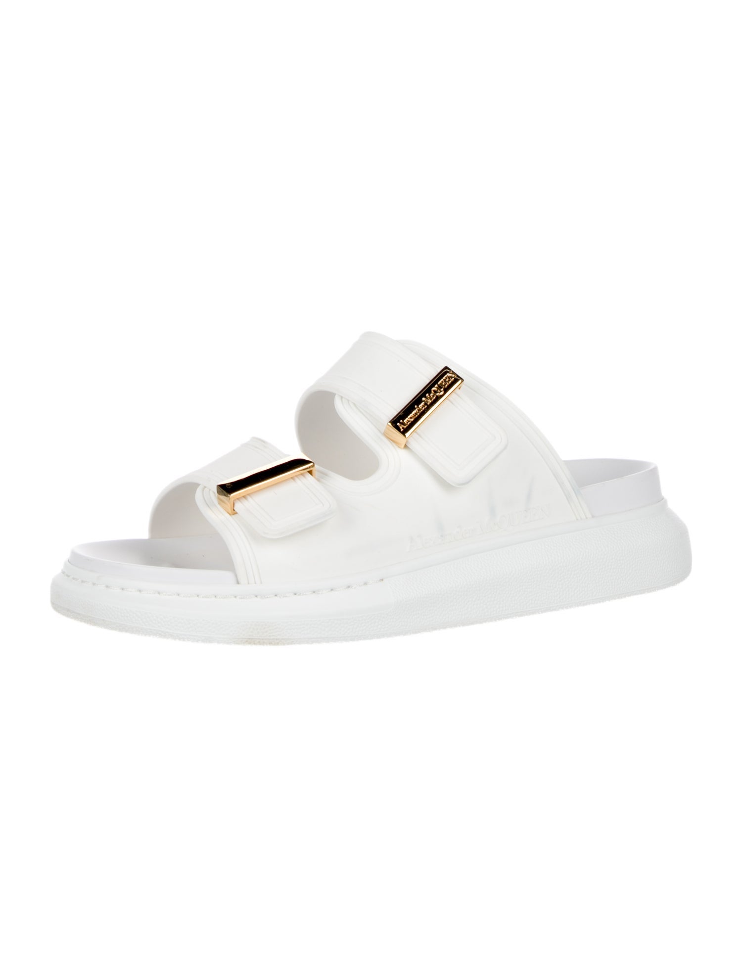 Alexander McQueen Rubber Slides
