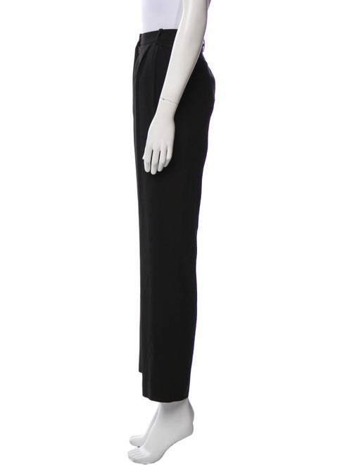 Alexander McQueen Virgin Wool Wide Leg Pants
