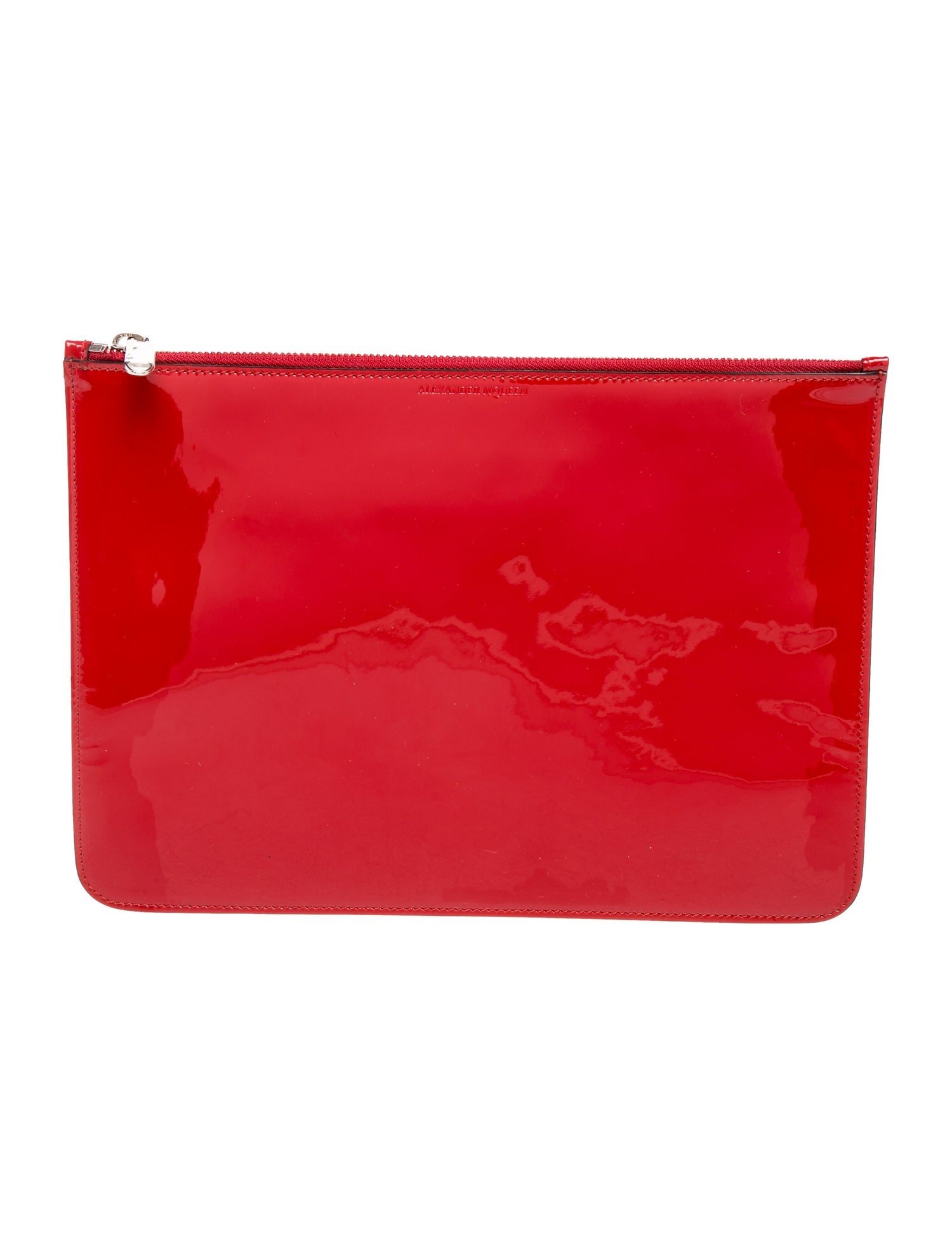 Alexander McQueen Patent Leather Portfolio