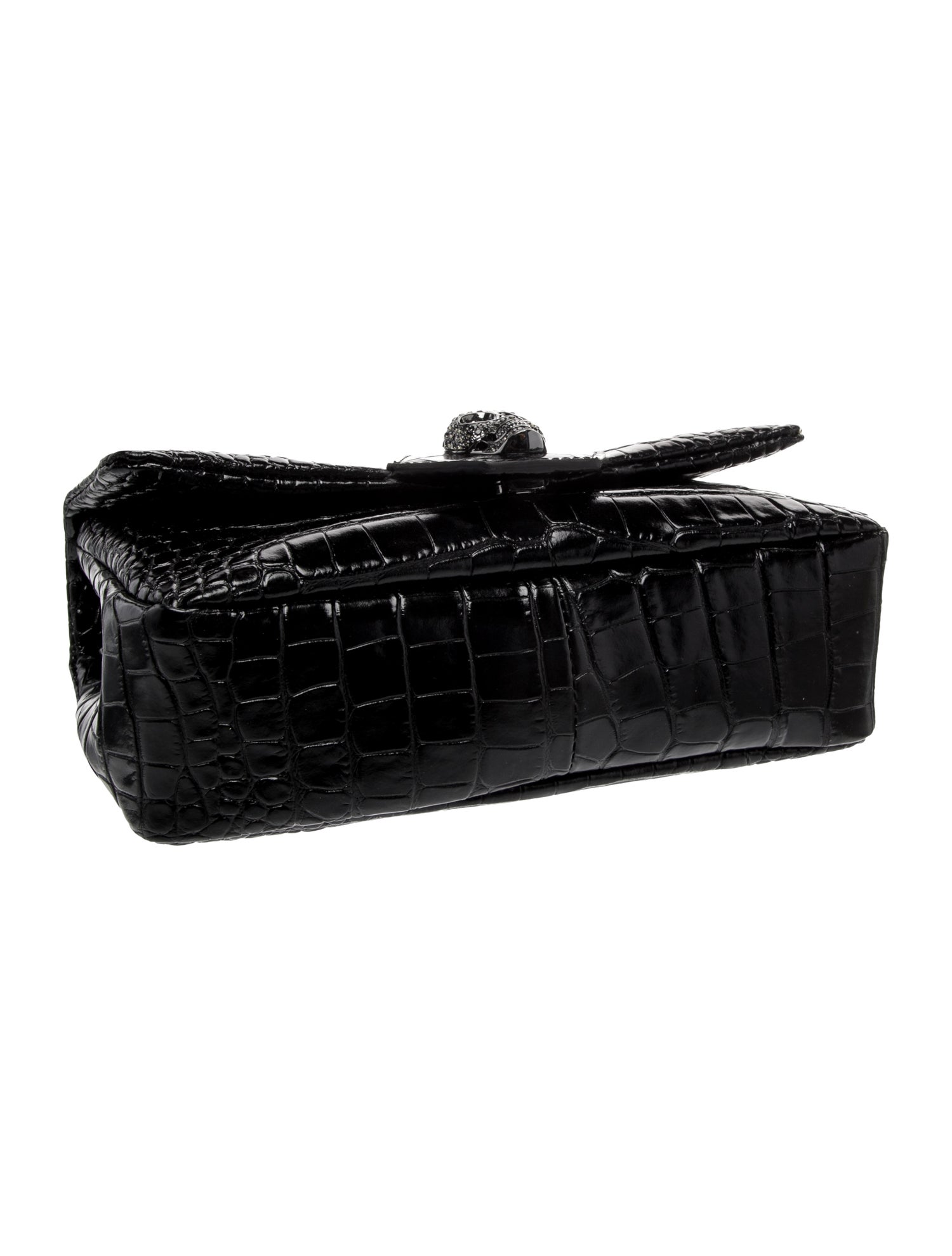 Philipp Plein Embossed Leather Shoulder Bag