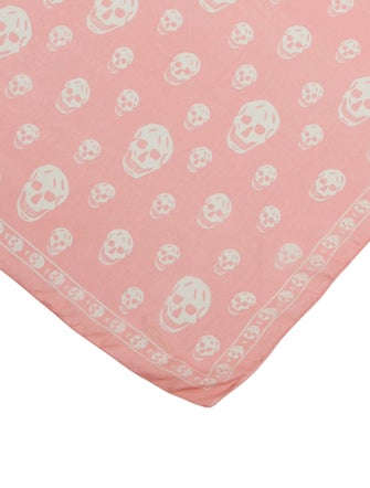 Alexander McQueen Silk Skull Scarf