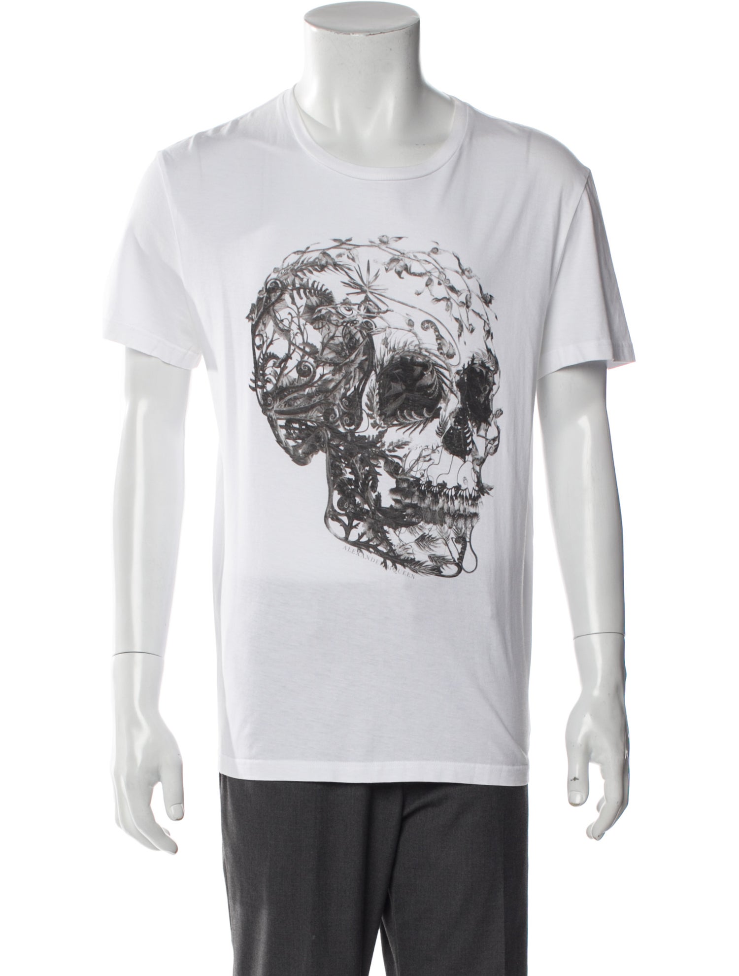 Alexander McQueen 2014 Floral Print T-Shirt
