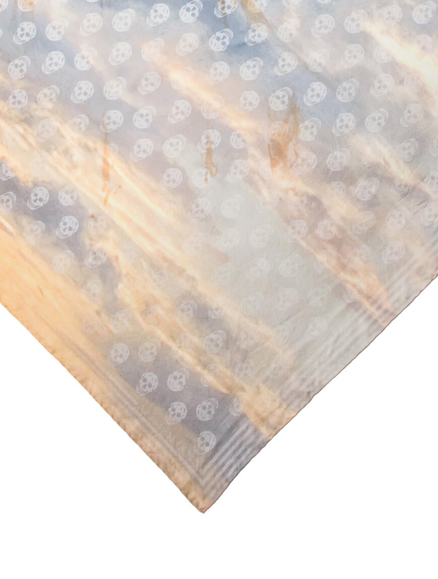 Alexander McQueen Silk Skull Scarf