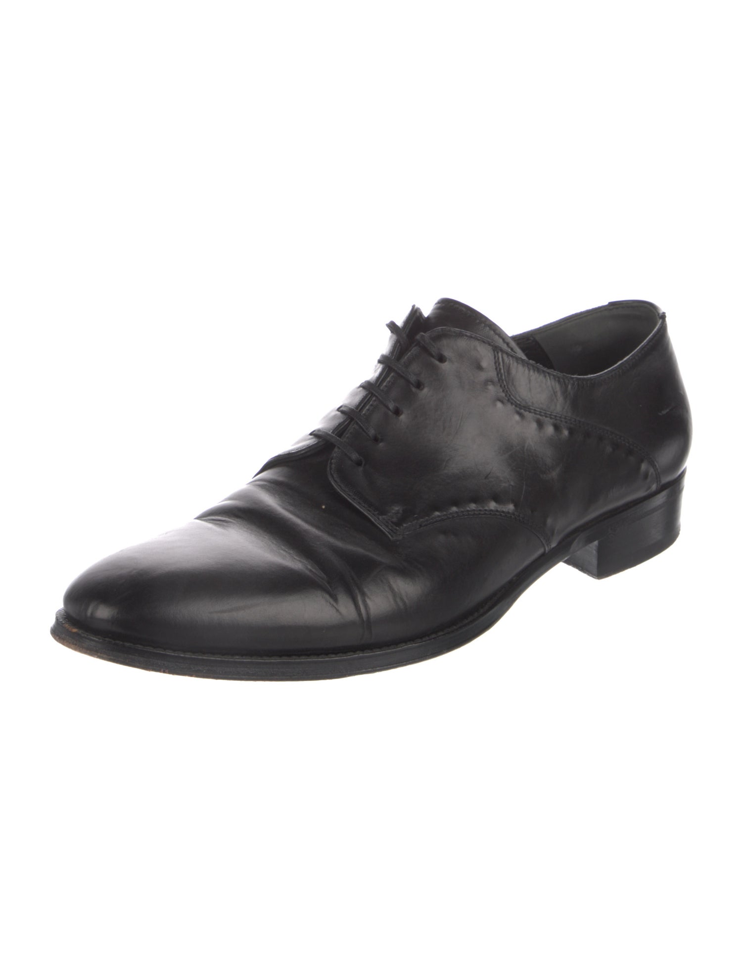 Alexander McQueen Leather Derby Shoes