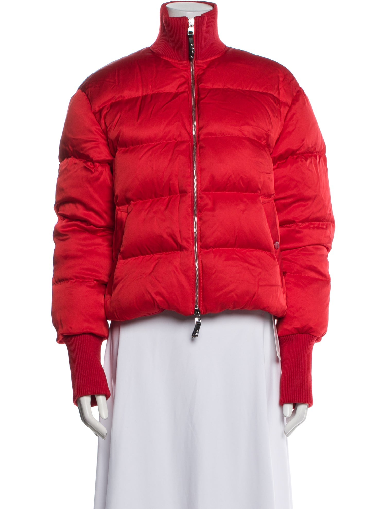 Alexander McQueen Silk Down Jacket