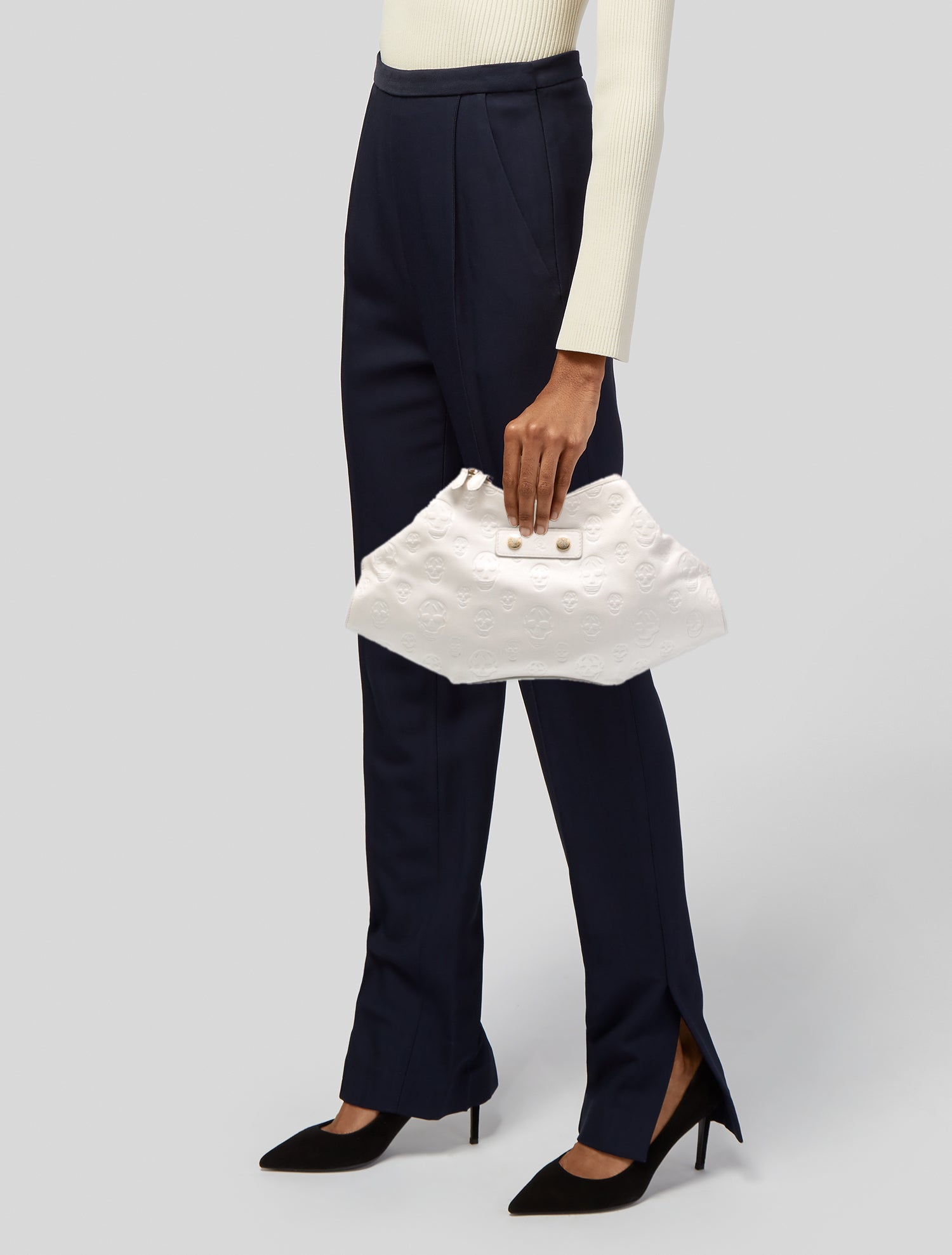 Alexander McQueen Skull Clutch