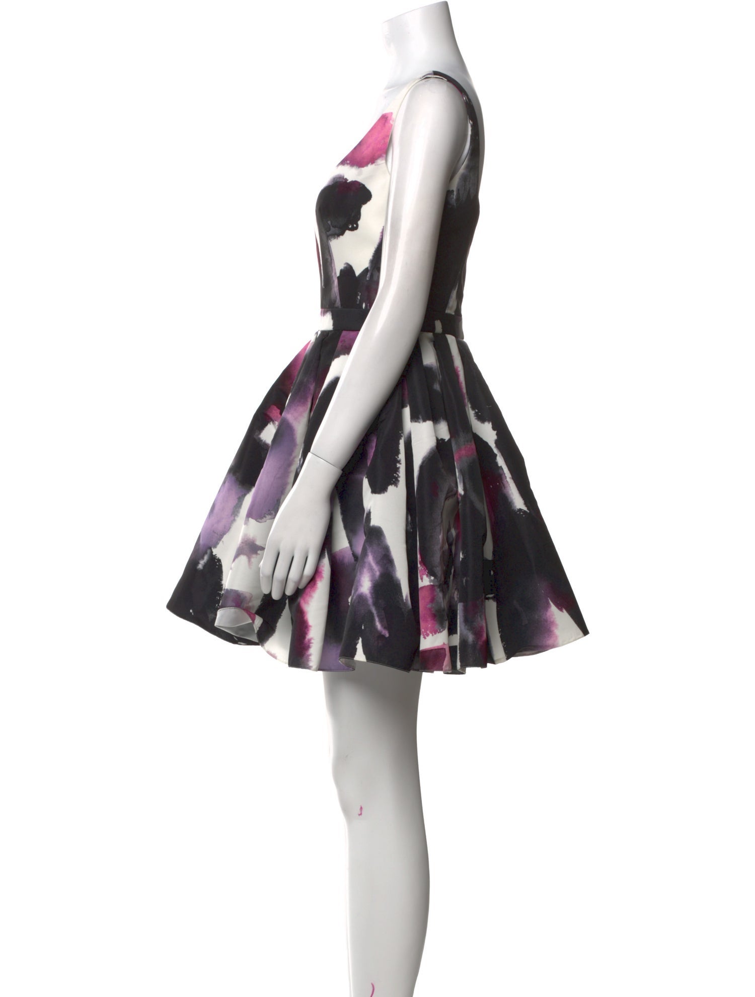 Alexander McQueen Printed Mini Dress