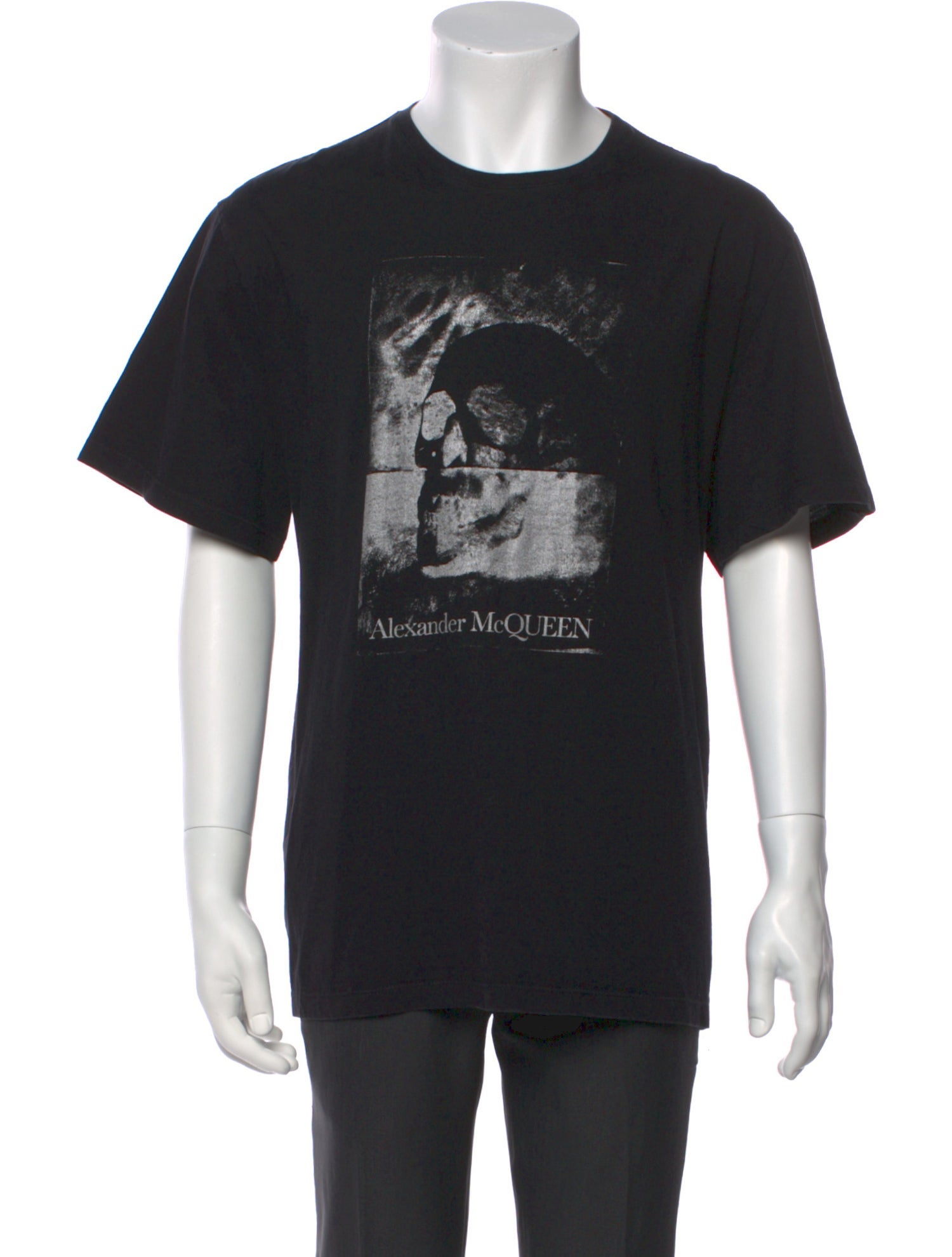 Alexander McQueen Graphic Print Crew Neck T-Shirt
