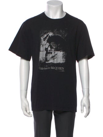 Alexander McQueen Graphic Print Crew Neck T-Shirt