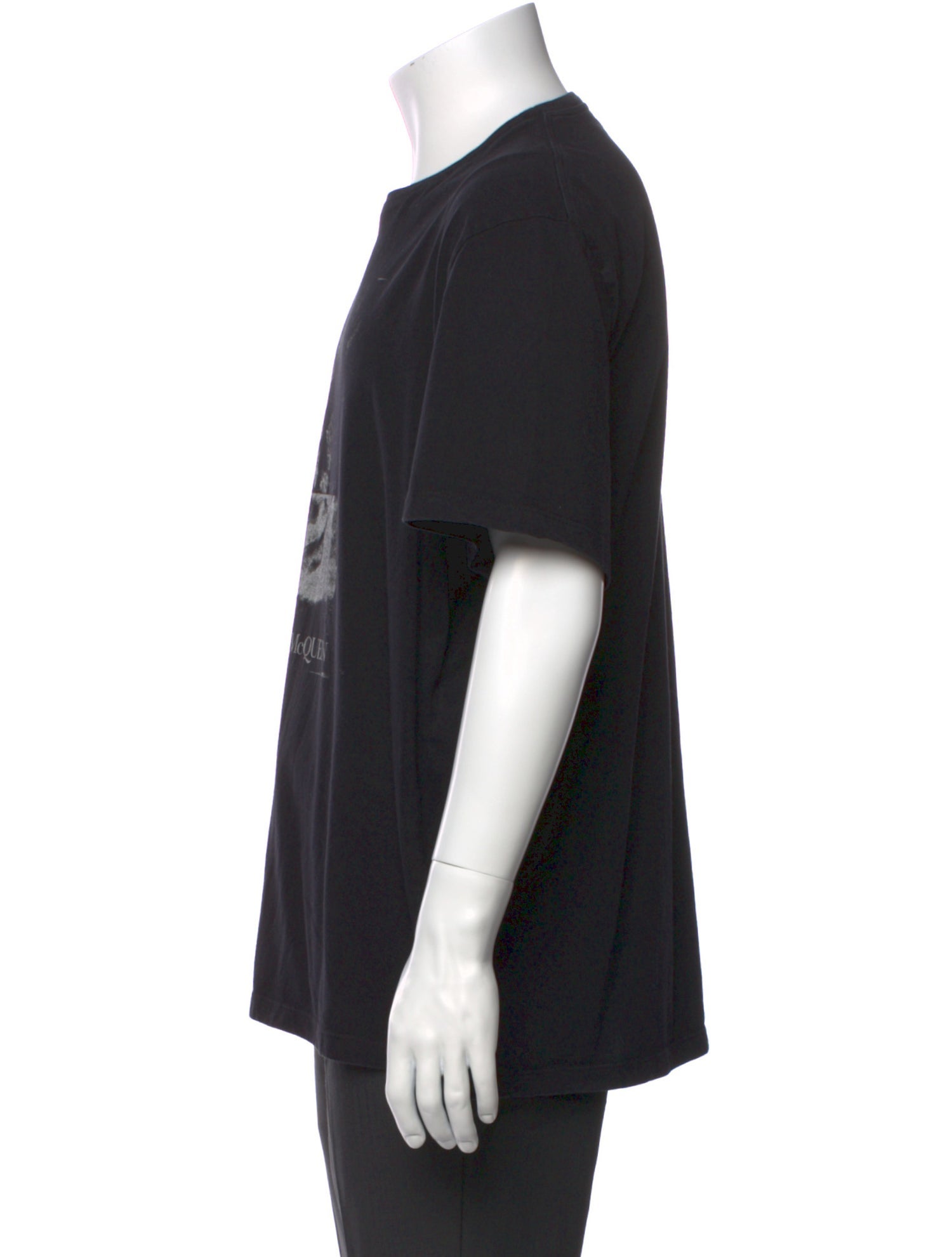 Alexander McQueen Graphic Print Crew Neck T-Shirt