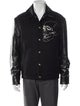 Alexander McQueen Graphic Print Moto Jacket