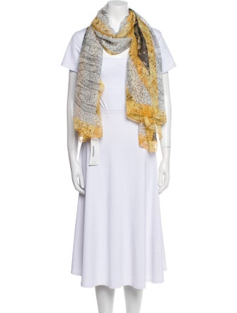 Alexander McQueen Printed Scarf