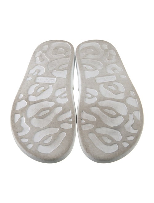 Alexander McQueen Rubber Graphic Print Slides
