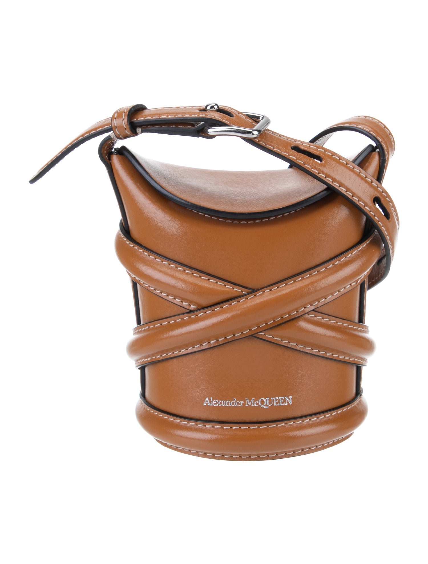 Alexander McQueen Leather Curve