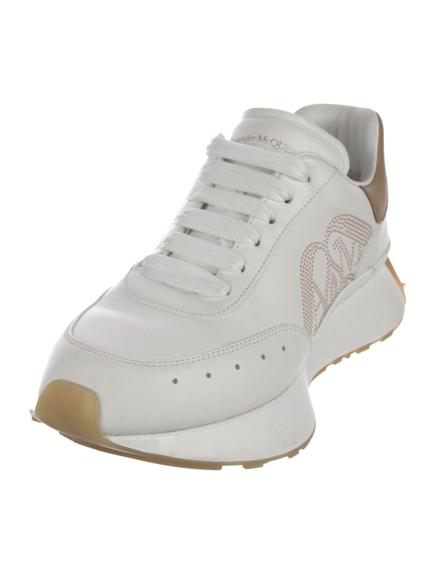 Alexander McQueen Leather Chunky Sneakers