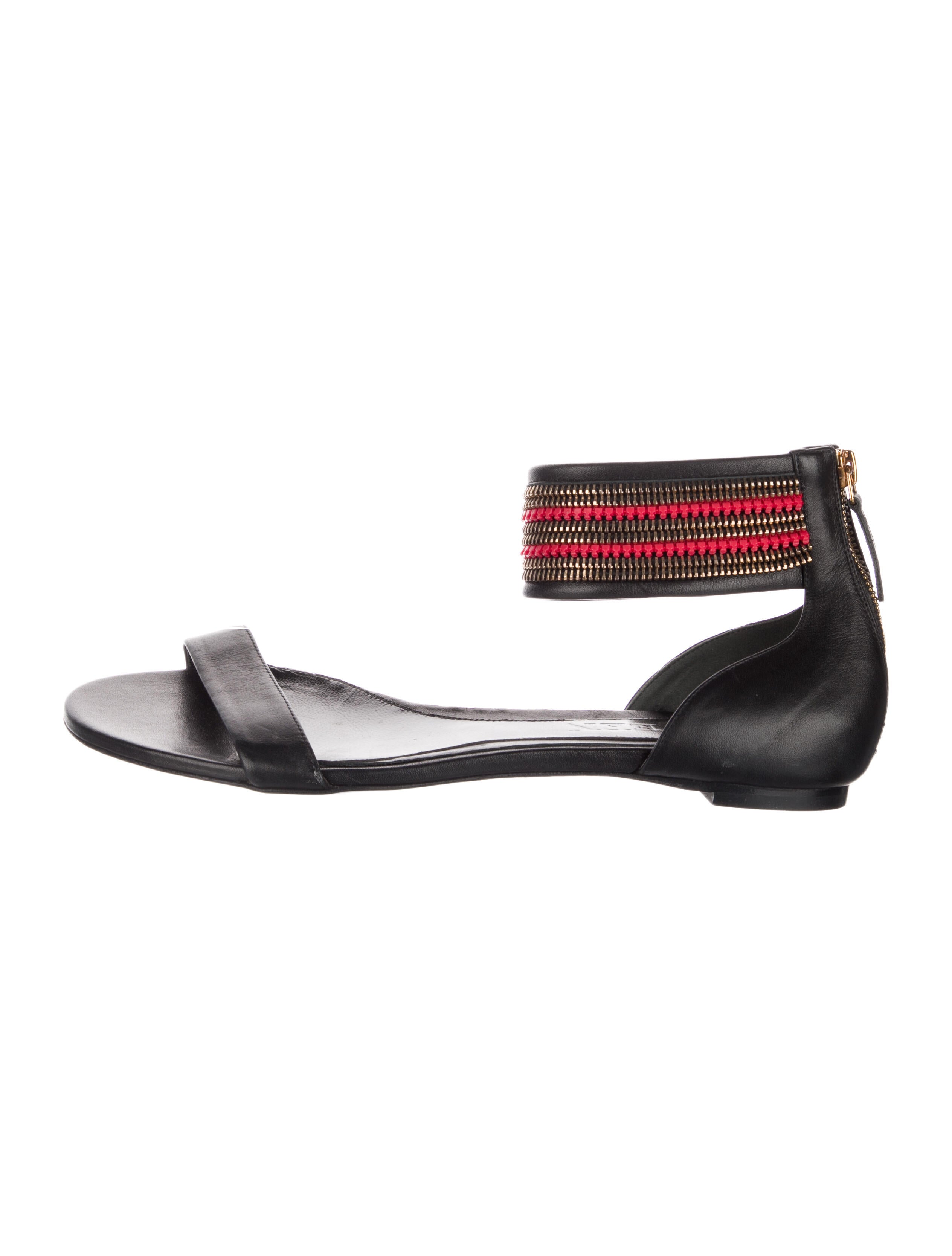 Alexander McQueen Leather Sandals