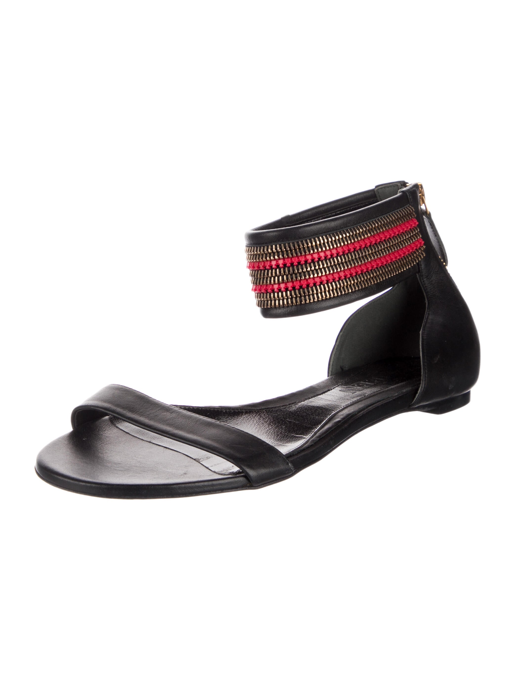 Alexander McQueen Leather Sandals
