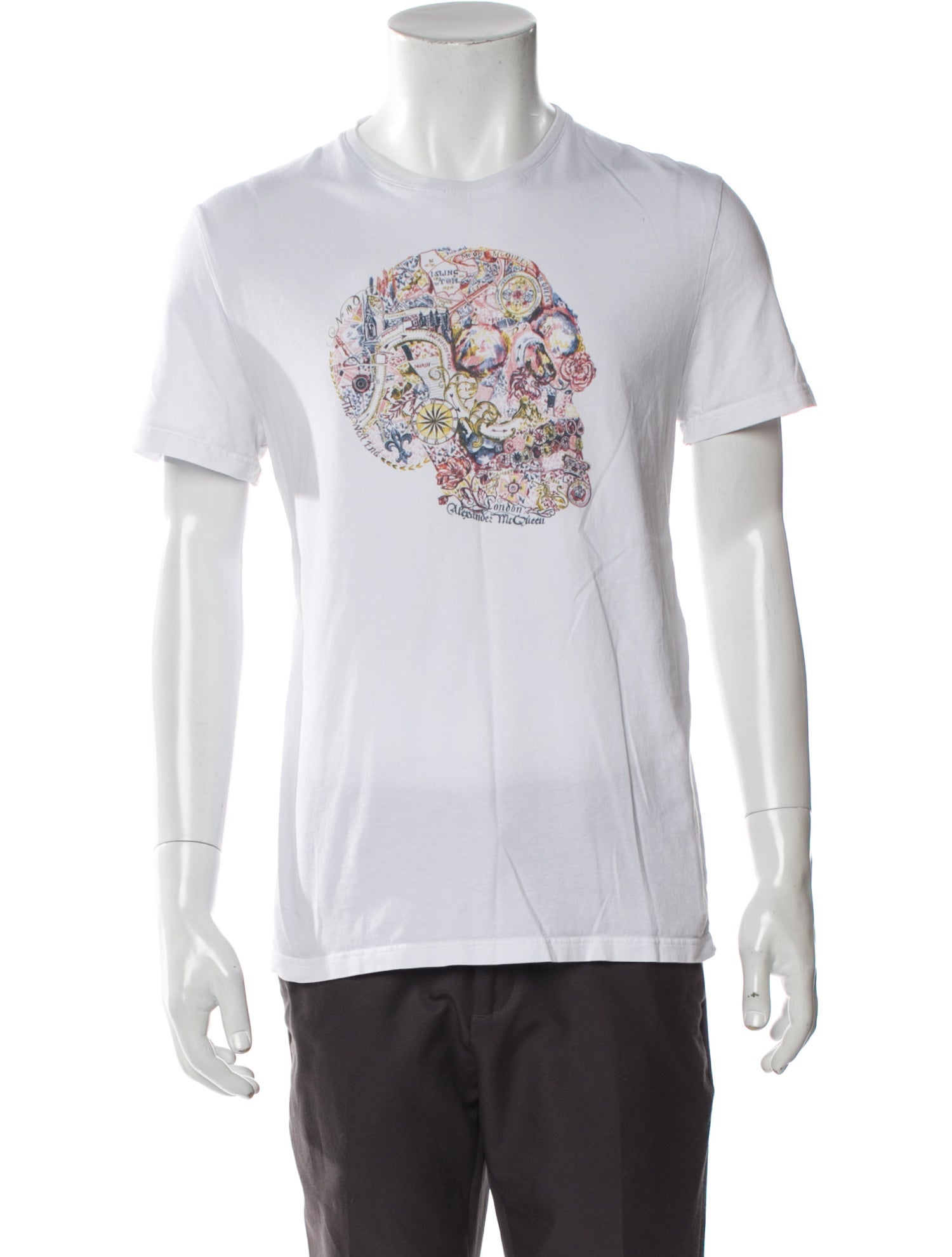 Alexander McQueen Skull Graphic Print T-Shirt