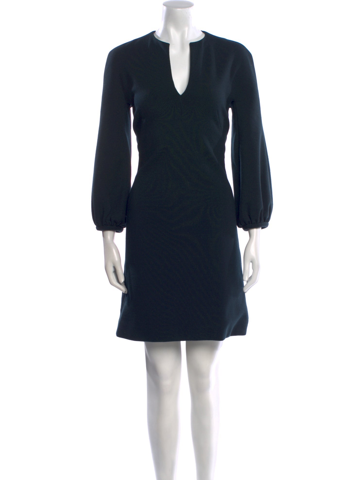Alexander McQueen Virgin Wool Mini Dress