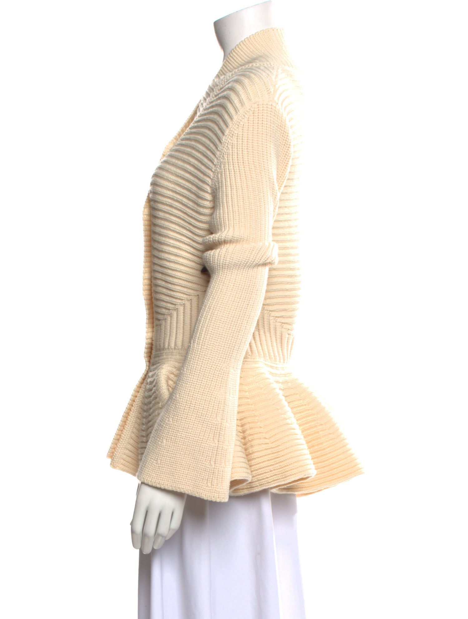 Alexander McQueen Wool V-Neck Sweater