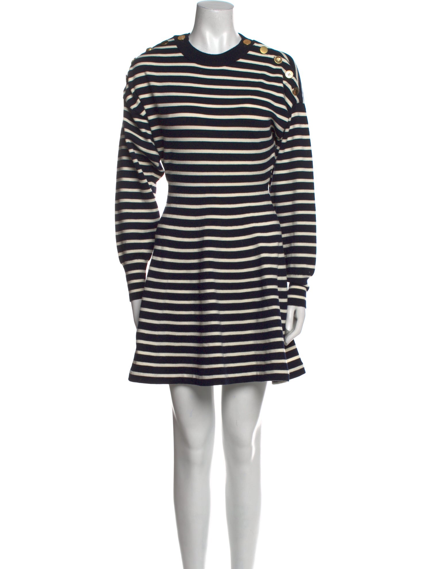 Alexander McQueen Wool Mini Dress