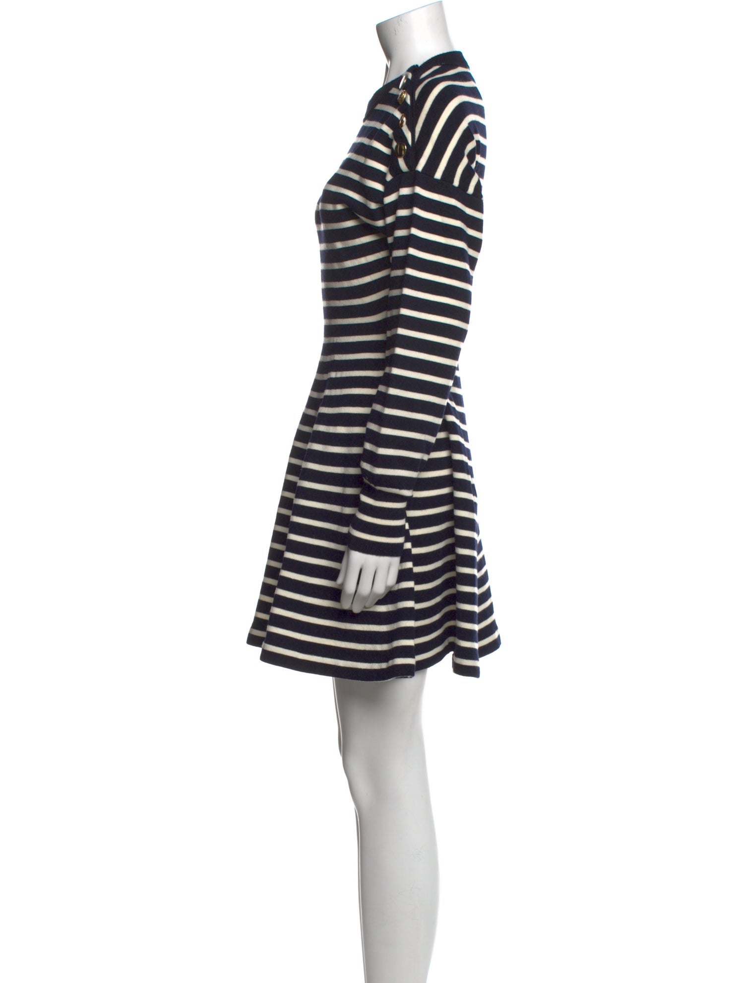 Alexander McQueen Wool Mini Dress