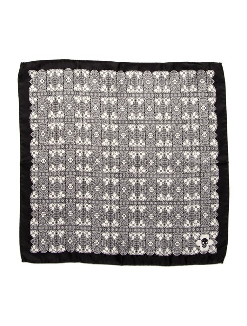 Alexander McQueen Silk Pocket Square