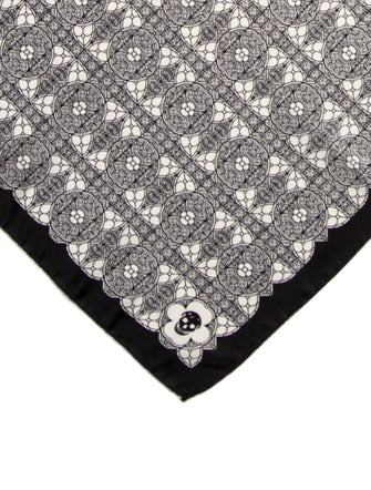 Alexander McQueen Silk Pocket Square