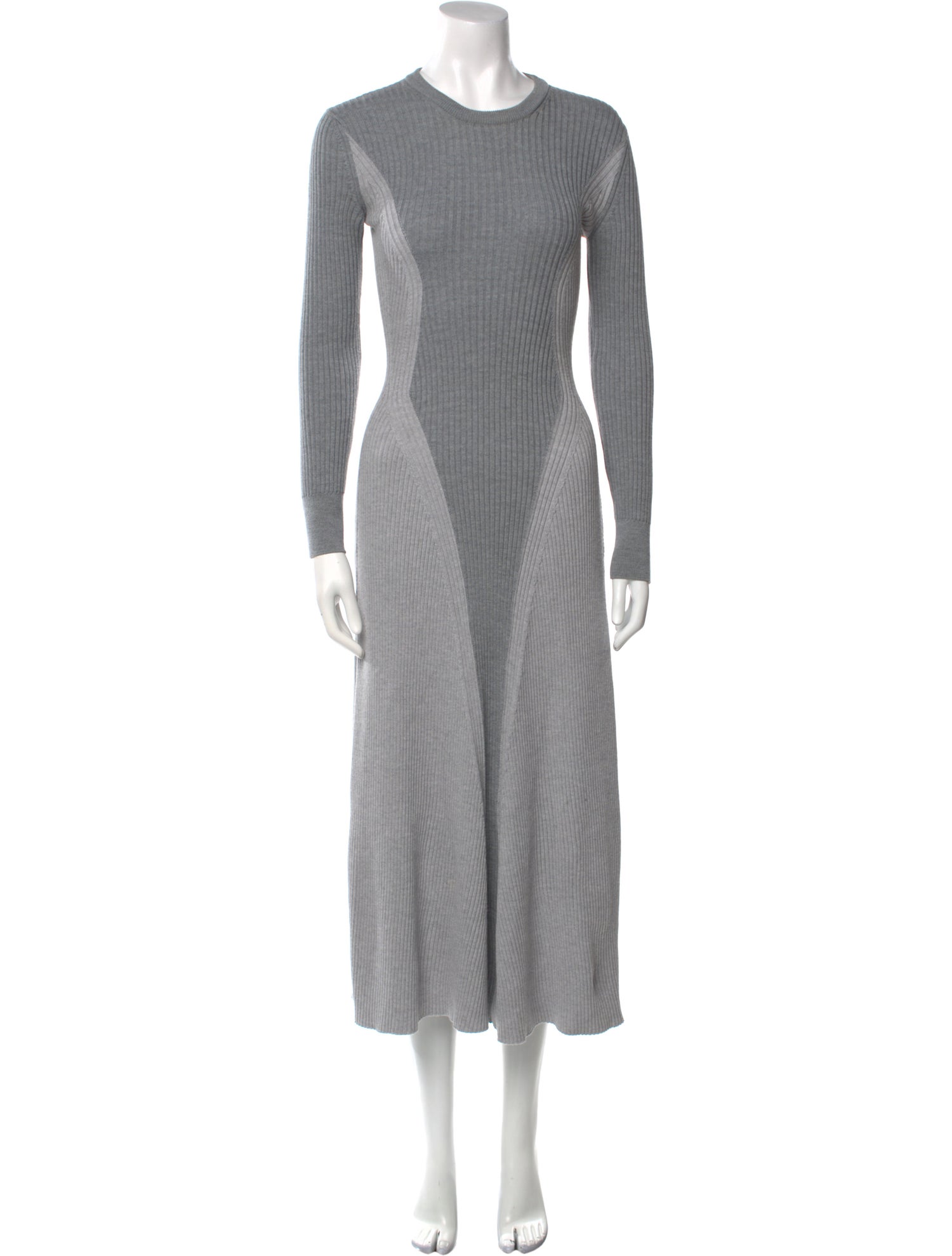 Alexander McQueen Wool Long Dress