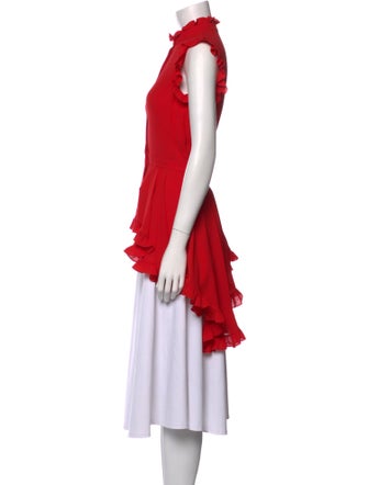 Alexander McQueen 2017 Silk Blouse