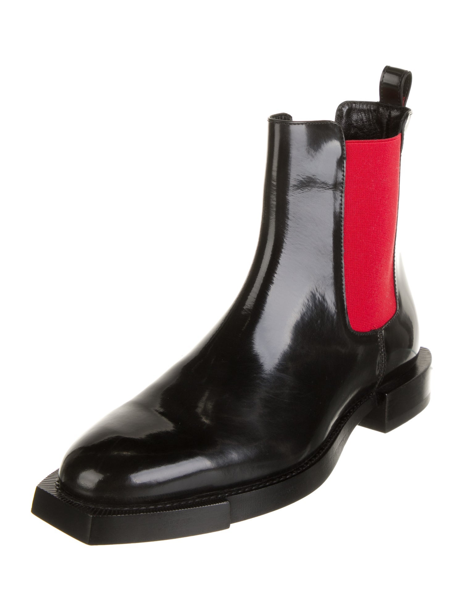 Alexander McQueen Leather Chelsea Boots