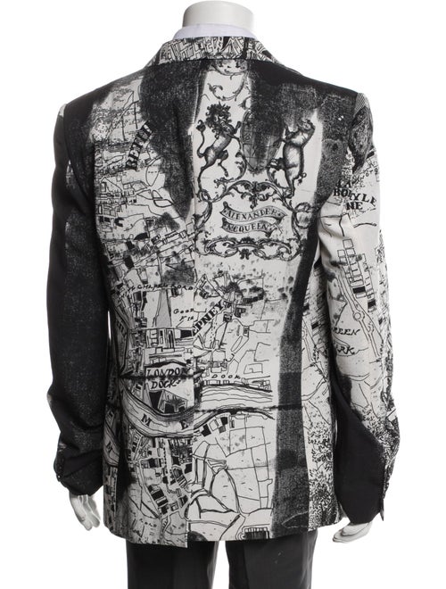 Alexander McQueen Printed Blazer