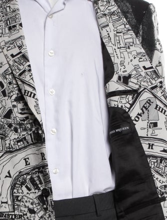 Alexander McQueen Printed Blazer