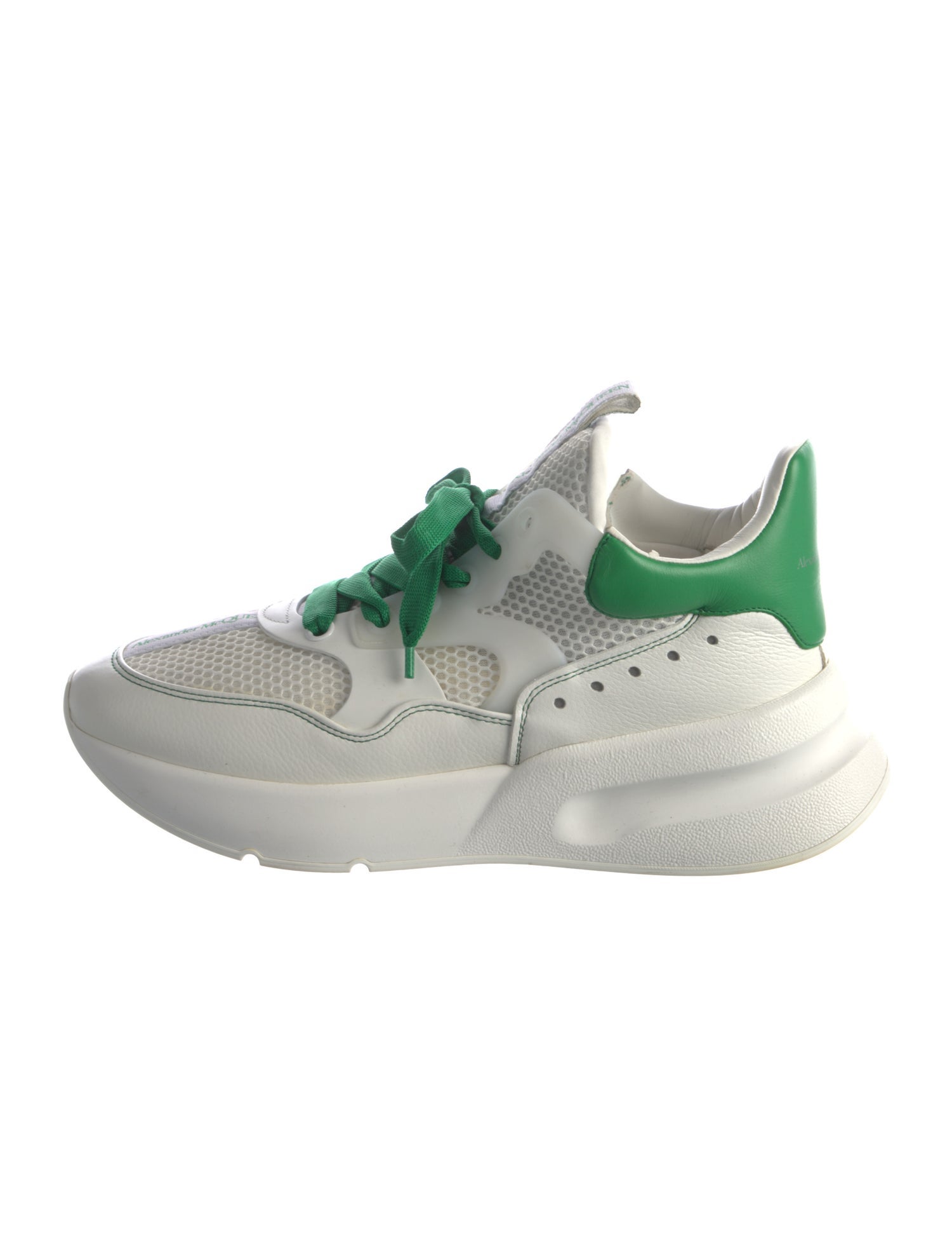 Alexander McQueen Leather Printed Sneakers