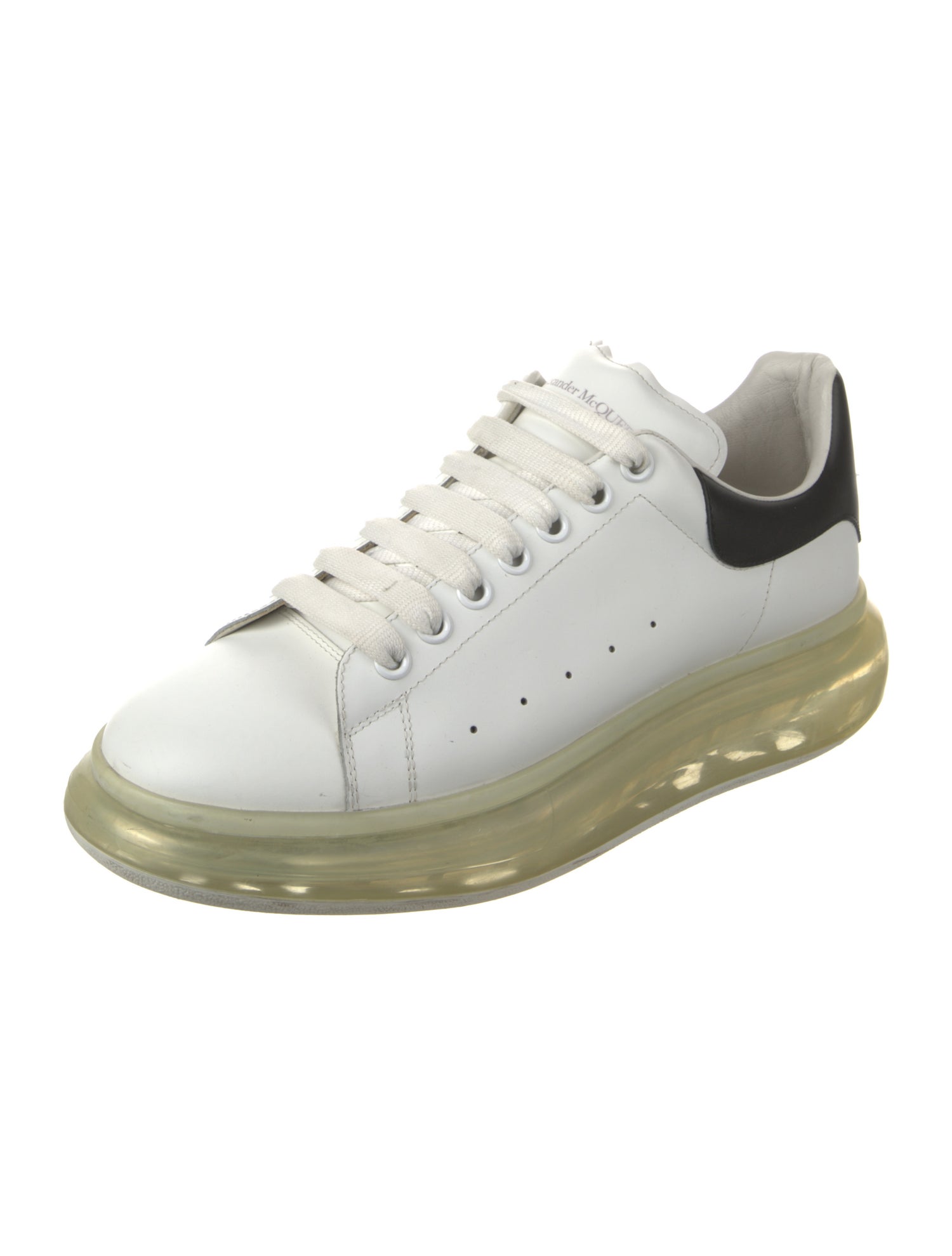 Alexander McQueen Leather Chunky Sneakers