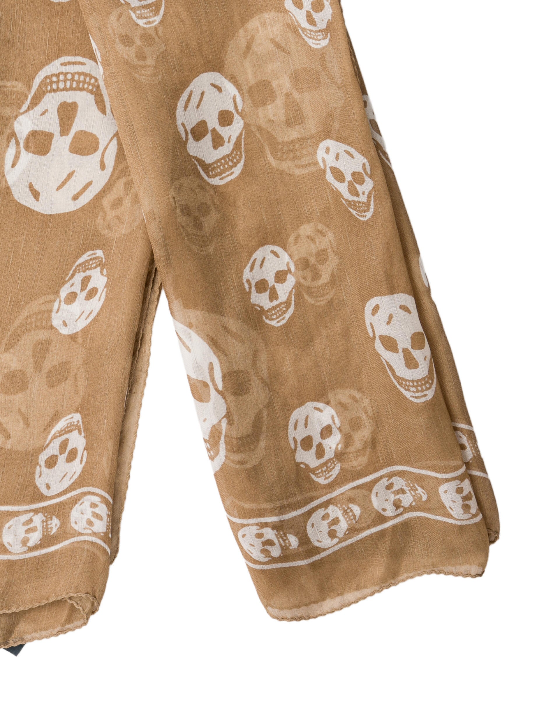 Alexander McQueen Silk Skull Scarf