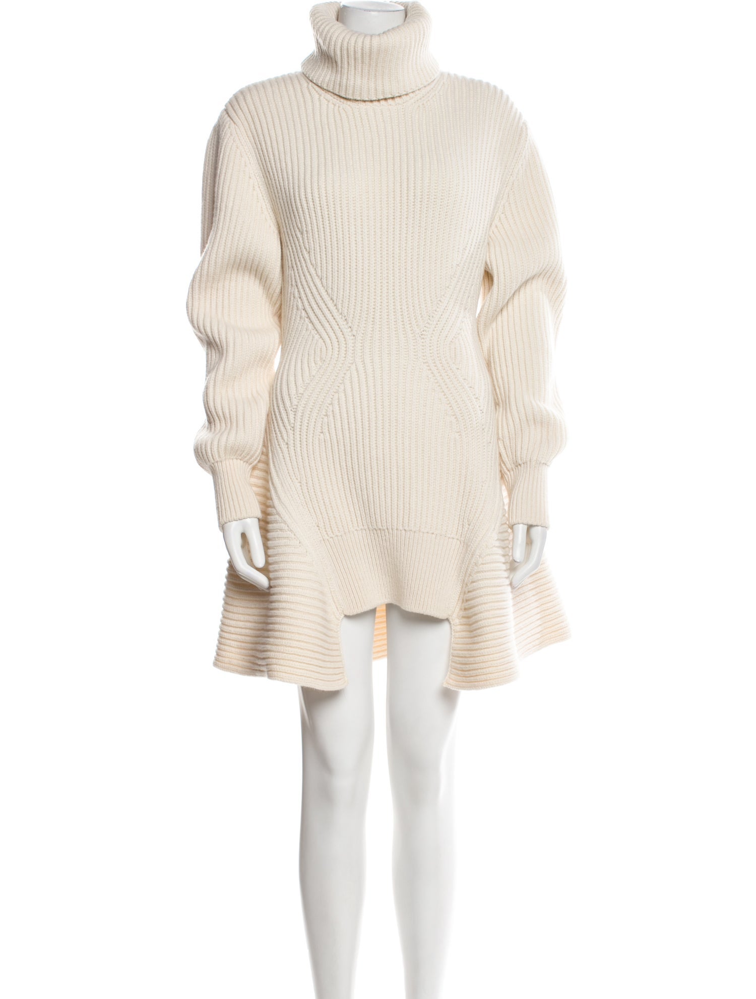 Alexander McQueen Wool Mini Dress