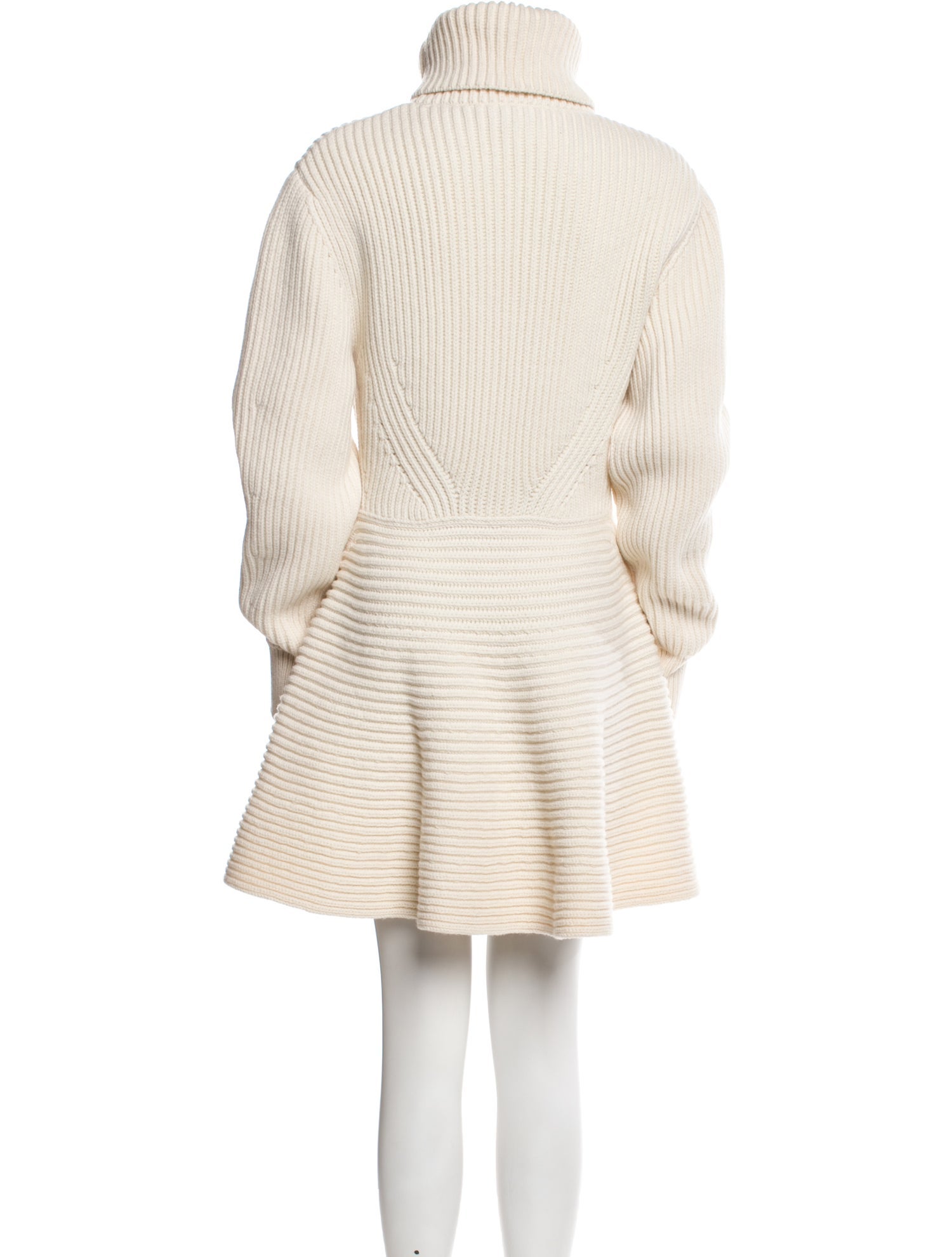 Alexander McQueen Wool Mini Dress